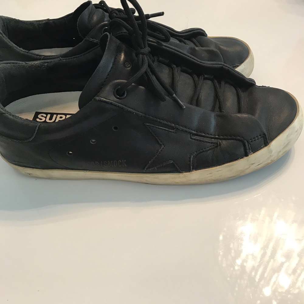 Golden goose womens leather sneakers